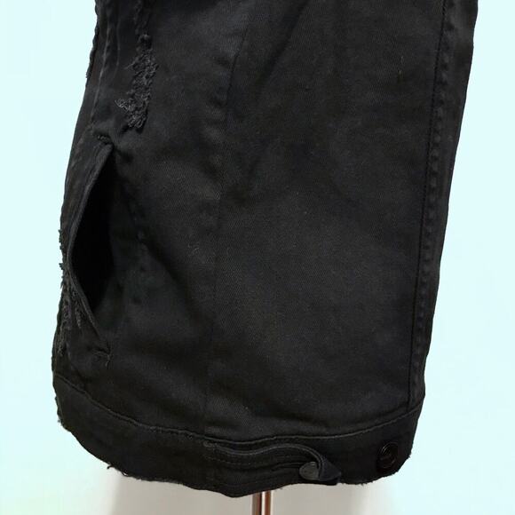 Preme NWOT Black Wash Jean Jacket Men M - Picture 11 of 16